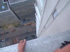 Sucked Me Of On Ledge Of Our Hotel