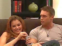 hot wife make her husband watch