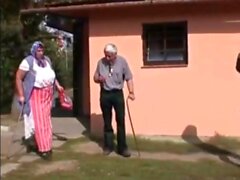 Grandpa is allowed to fuck young blonde girl from his girl