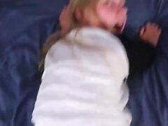 Chubby Teen Maja enjoys her first anal sex