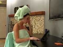 Ginary - Ama Rio & Slyyy Kinky Lesbian Towel Fun