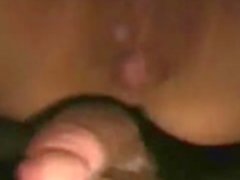 Cumming Inside her Shaven Pussy