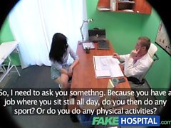 FakeHospital Doctor prescribes his cock to help relieve patients pain