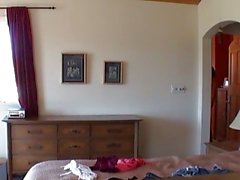 Amy Brooke teen blonde girlfriend with natural tits doing blowjob and handjob