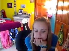 Budding Smooth Amateur Teen On Her Webcam