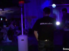 Geile Lesbenshow mit Sexy Cora auf einer Party in Berlin