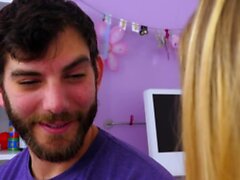 Stepsis pussylicked and fucked in taboo couple