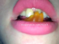 Vore Fetish - Misha Eating Gummy Bears Video 1