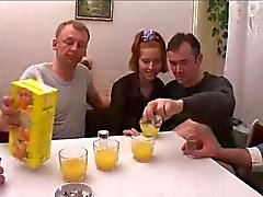 Russian Orgy With Father And girlfriend
