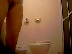 Hidden cam shower vids amaing teen at shower