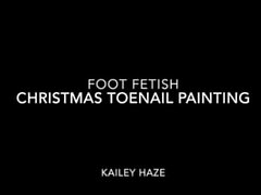 Kailey Ketchum - Naked Toenail Painting