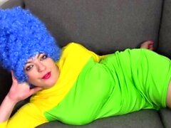 EVAFARTS - Eva Marie - Marge Simpson Farts