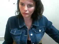 Hottest Amateur Brunette MILF has quickie sex on Webcam