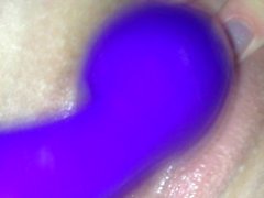 POV Close-up vibrator in pussy