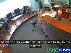 FakeHospital Sexy nurse heals patient with hard office sex