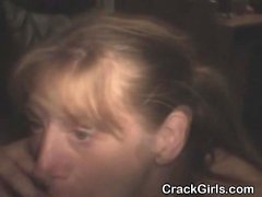 Filthy Blonde Street Whore Sucking On Dick Point Of View