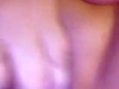 A horny wife playing with her pussy