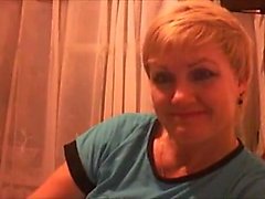 Hot 45 yo Russian mature Larisa play in skype