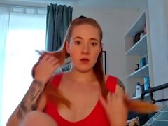 Beautiful Sonya having a horny solo toy masturbation