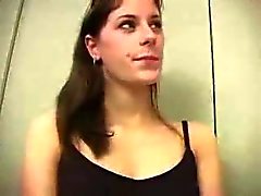Pretty girl does her casting session and takes dick