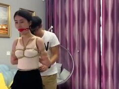 Asian Teen In For A Sadistic BDSM