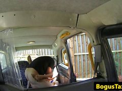 Bumfucked taxi brit throated outdoors