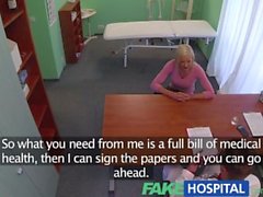 FakeHospital Blonde seduces doctor to get her own way