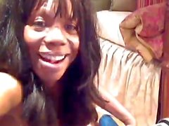 1fuckdatecom Black milf plays with a vacuum