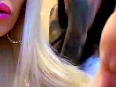 First time anal amateur blondes ass lubed and fingered