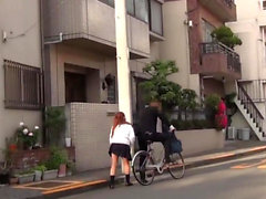 Japanese amateur urinates