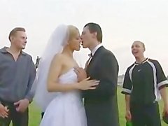 Bride public fuck after wedding