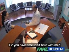 FakeHospital Doctor empties his sack to ease sexy patients back pain