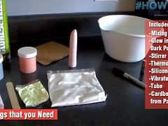 how to make a homemade sex toy clone-a-willy glow-in-the-dark kit