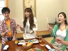 Japanese teen loving hardcore group sex