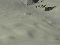 Public blowjob while snowboarding