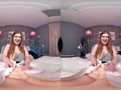 Happy To Ride It in POV VR Hardcore - chubby Milf with fat