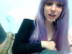 Amateur webcam babe dildo masturbation