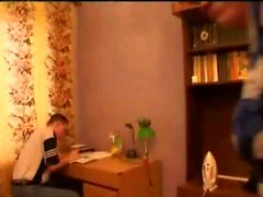 Russian mature anal mom and her boy! Amateur!
