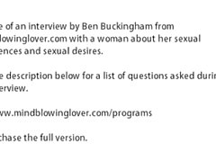 SEX ADVICE LIVE INTERVIEW with Ben Buckingham Sex advice for men