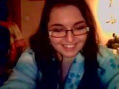 Amateur young czech girl on webcam, authentic
