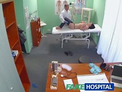 FakeHospital Hot babe wants her Doctor to suck her tits