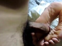 Fucking her wrinkled soles and feet