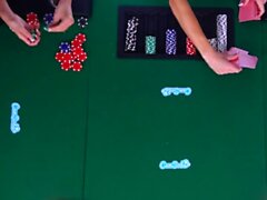 Camsoda-Cute teens playing poker
