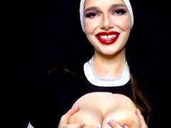 JessicaStarling - Cum and Be DAMNED - Nun Humiliation