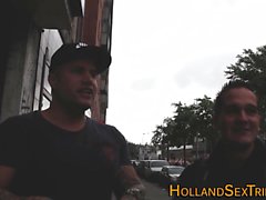 Amsterdam hooker spunked