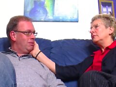 German fat bbw old grandma wants ffm threesome