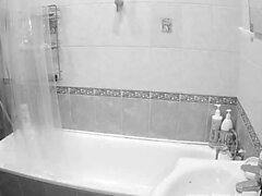 In the shower hidden cam