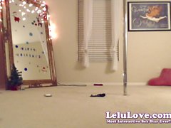 Lelu Love-WEBCAM: Poledancing Bikini Striptease JOI