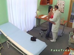 Doctor fucks stunning patient in the hospital