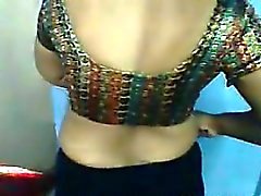 Indian Aunty Flashes And Gets Dressed